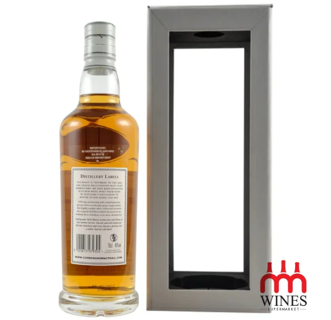 G&M Distillery Label Linkwood 15YO  
