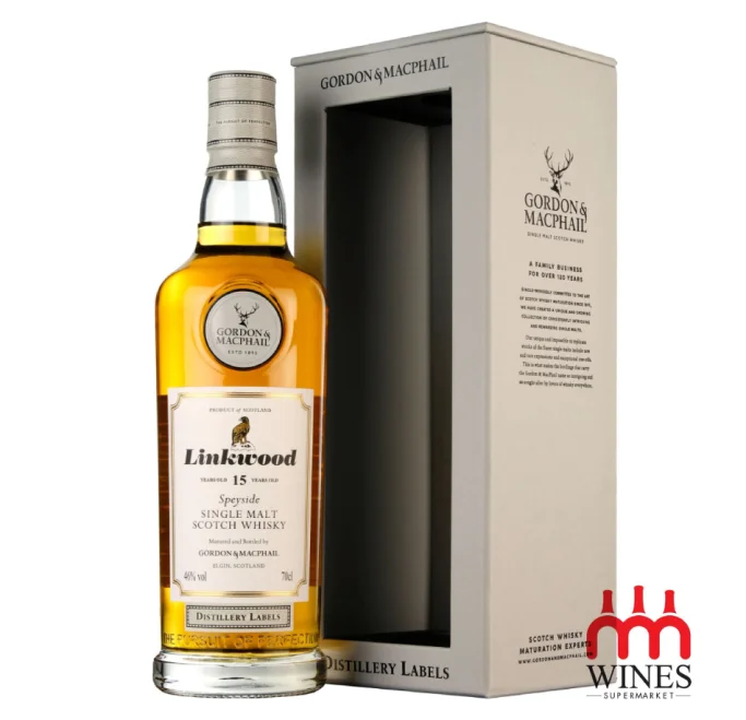 G&M Distillery Label Linkwood 15YO  