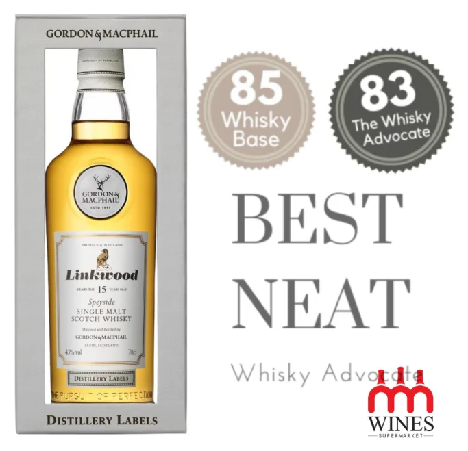 G&M Distillery Label Linkwood 15YO  