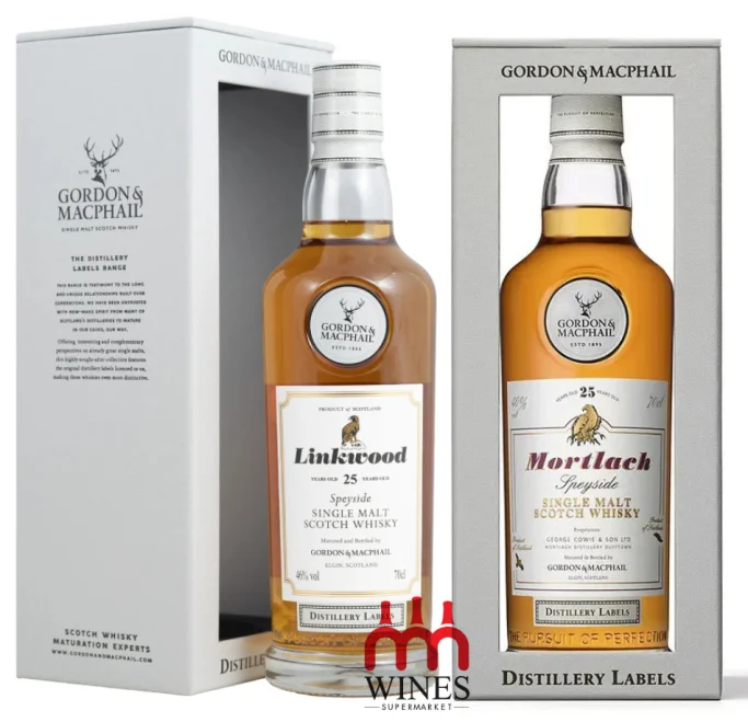 G&M Distillery Label Linkwood 25YO 