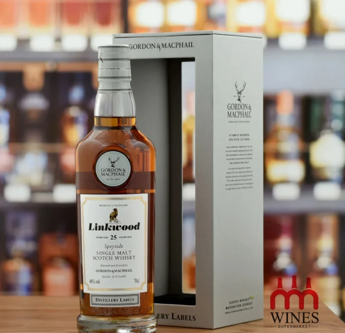 G&M Distillery Label Linkwood 25YO 