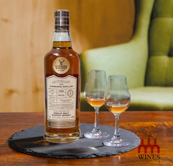 G&M Connoisseur Choice Glenburgie 1996 25YO 59% 1st Fill Sherry But 