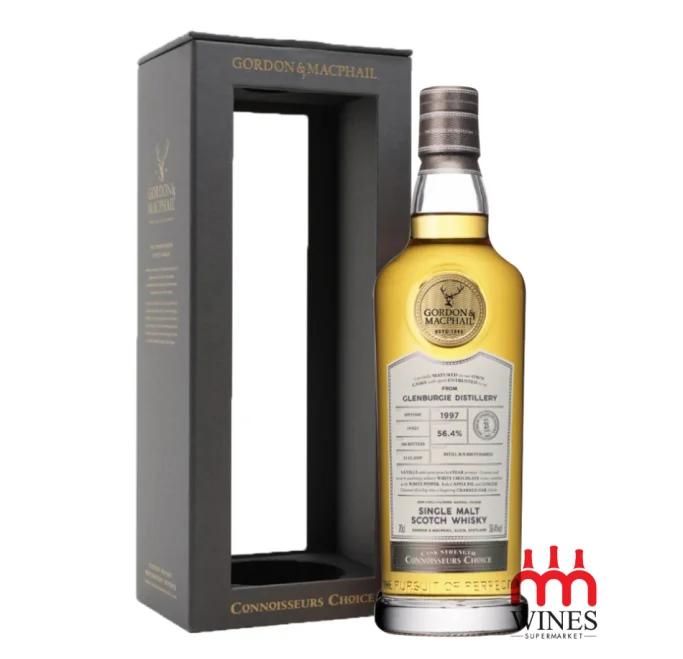 G&M Connoisseur Choice Glenburgie 1997 21YO 56.4% Refill Bourbon Barrell 