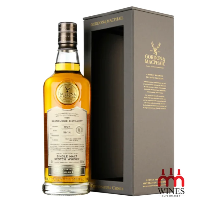G&M Connoisseur Choice Glenburgie 1997 22YO 59.1% 1st Fill Sherry Butt 