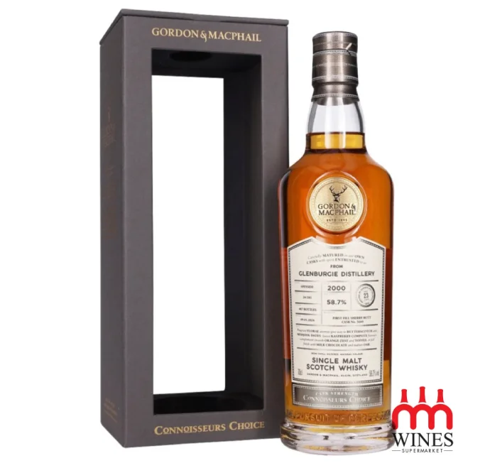 G&M Connoisseur Choice Glenburgie 2000 23YO 58.7% 1st Fill Sherry Butt 