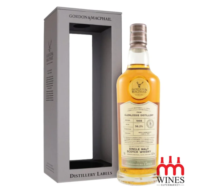 G&M Connoisseur Choice Glenlossie 1998 20YO 56.2% Refill Sherry Butt 