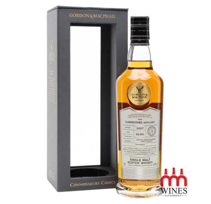G&M Connoisseur Choice  Glenrother 2007 16YO 41.9% First Fill Sherry Hogshead 