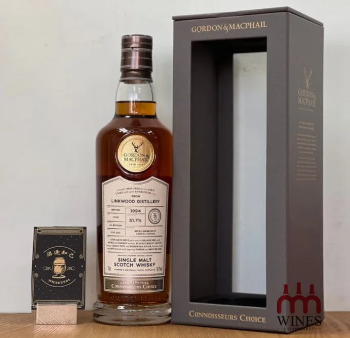 G&M Connoisseur Choice Linkwood 1994 28YO 51.7% Refill Sherry Butt 