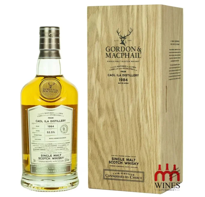 Caol Ila 1984 34YO 52.5% Refill Sherry Hogshead