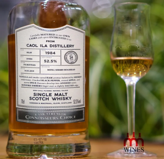 Caol Ila 1984 34YO 52.5% Refill Sherry Hogshead