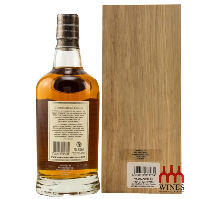 Glencadam 1991 28YO 41% Refill Sherry Puncheon