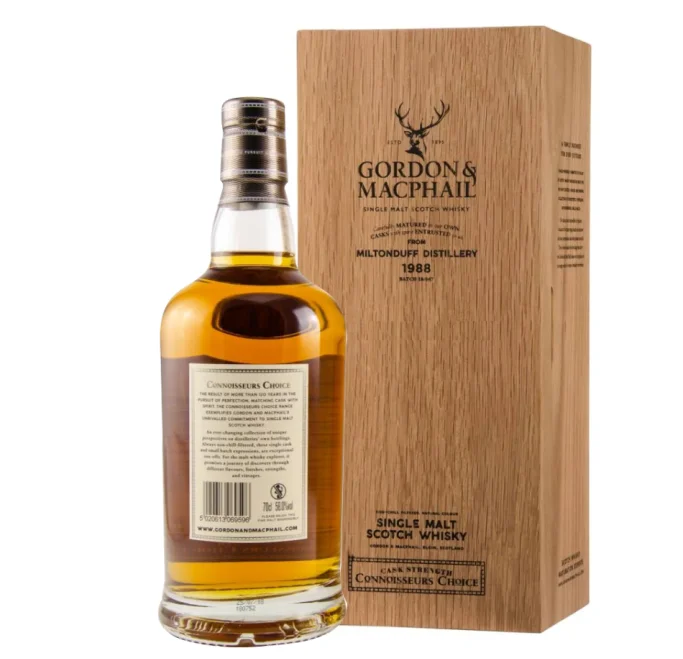 Miltonduff 1988 30YO 58% Refill Bourbon Barrel