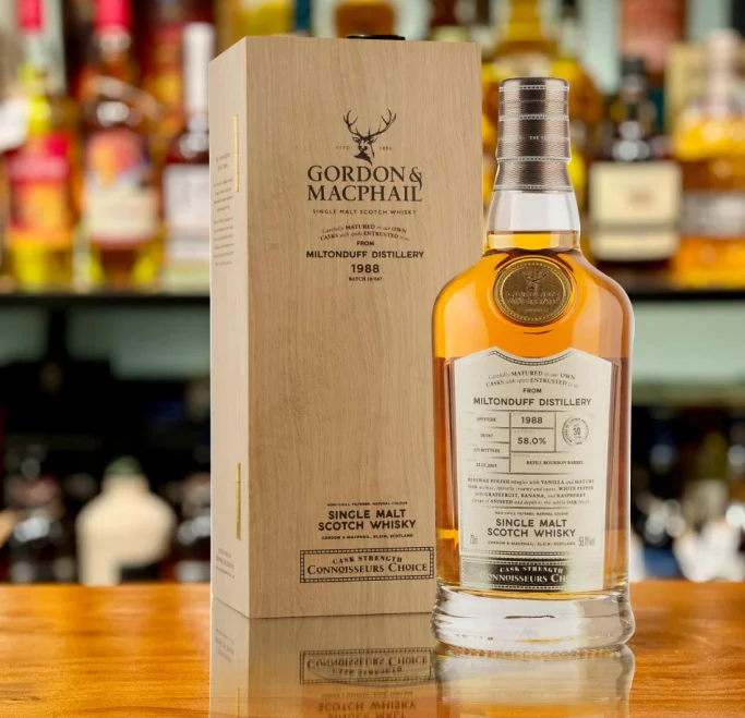 Miltonduff 1988 30YO 58% Refill Bourbon Barrel