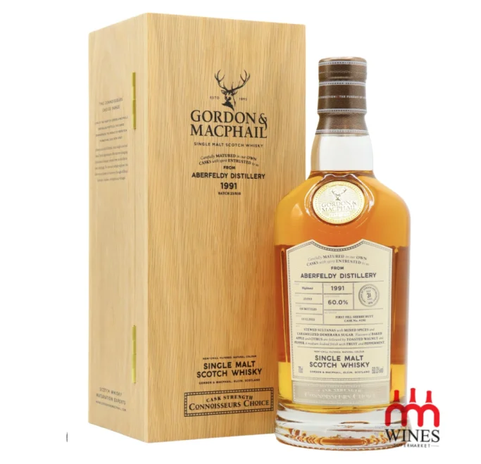 Aberfedly 1991 31YO 60% 1st fill sherry butt