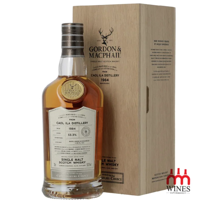 Caol Ila 1984 38YO 53.3% Refill American Hogshead