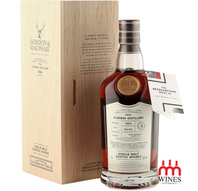 Glen Esk 1984 38YO 50.5% Refill Sherry Butt – Recollection 2