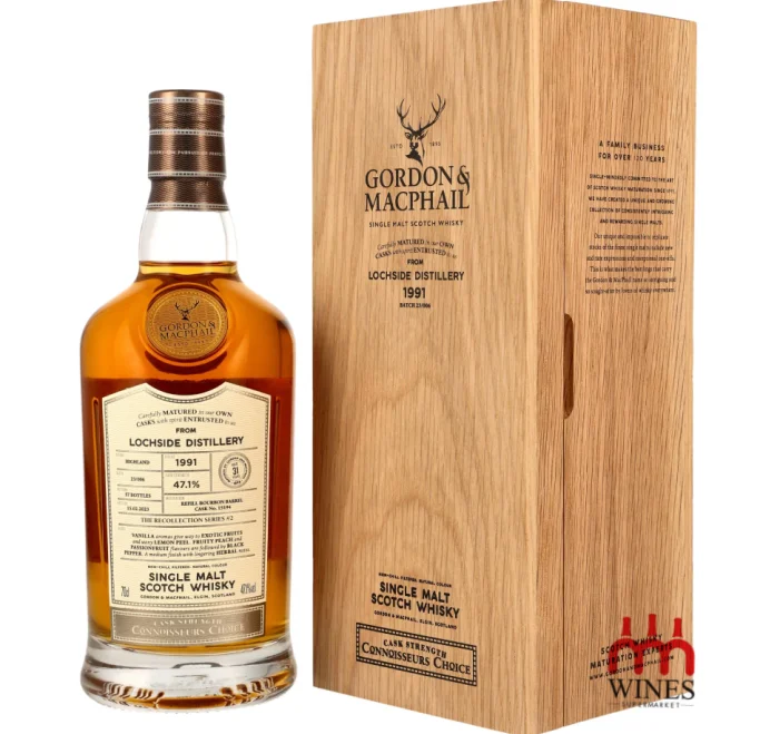 Lochside 1991 31YO 47.1% Refill Bourbon Barrel – Recollection 2
