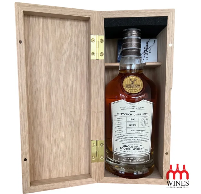 PittyVaich 1992 30YO 52% Refill Bourbon Barrell