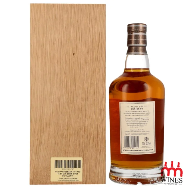 Rosebank 1991 31YO 53.5% Refill Bourbon Barrel – Recollection 2