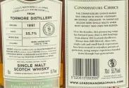 Tormore 1991 30YO 55.7% Refill Sherry Butt