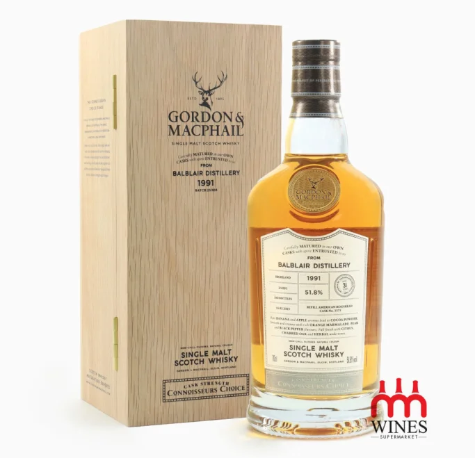 Balblair 1991 31YO 51.8% Refill American Hogshead