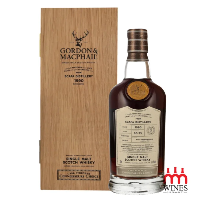 Scapa 1990 31YO 60.3% Refill Sherry Hogshead
