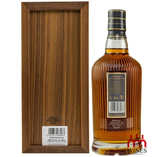 Strathisla 1985 35YO 57.8% Refill Bourbon Barrel
