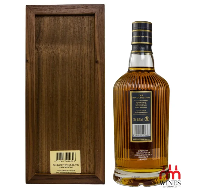 Banff 1975 46YO 48.6% Refill American Hogshead
