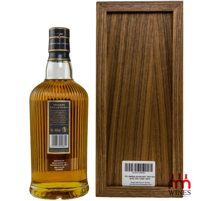 Braes Glenlivet 1975 46YO 45.6% Refill American Hogshead