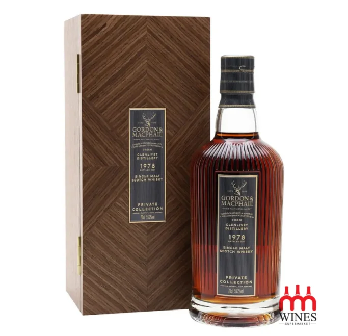 Glenlivet 1978 43YO 55.2% Refill Sherry Butt
