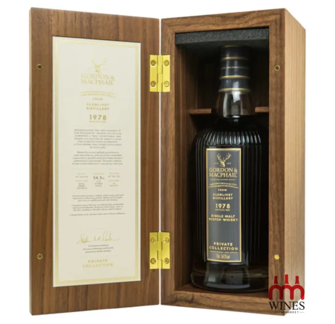 Glenlivet 1978 43YO 55.2% Refill Sherry Butt