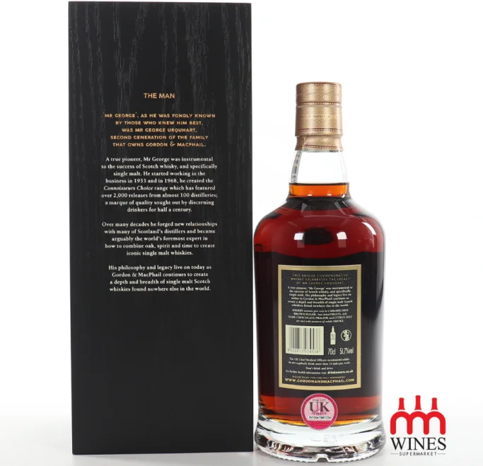 Mr George Centenary Glen Grant 1956 - 62 Year Old