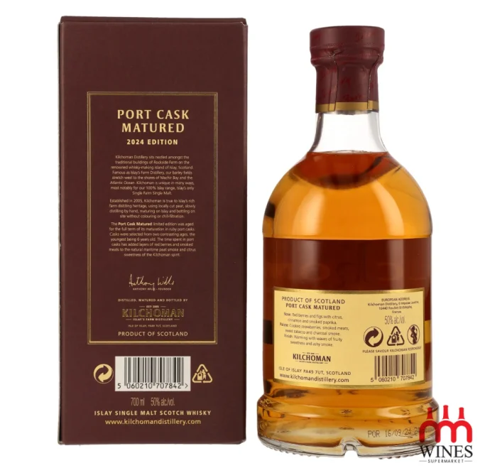 Kilchoman Port Cask Matured 2024 Edition