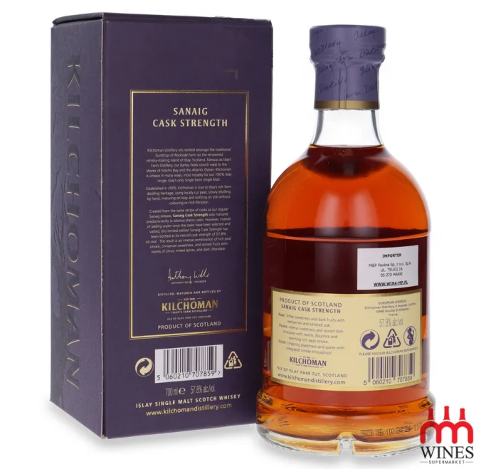 Kilchoman Sanaig Cask Strength