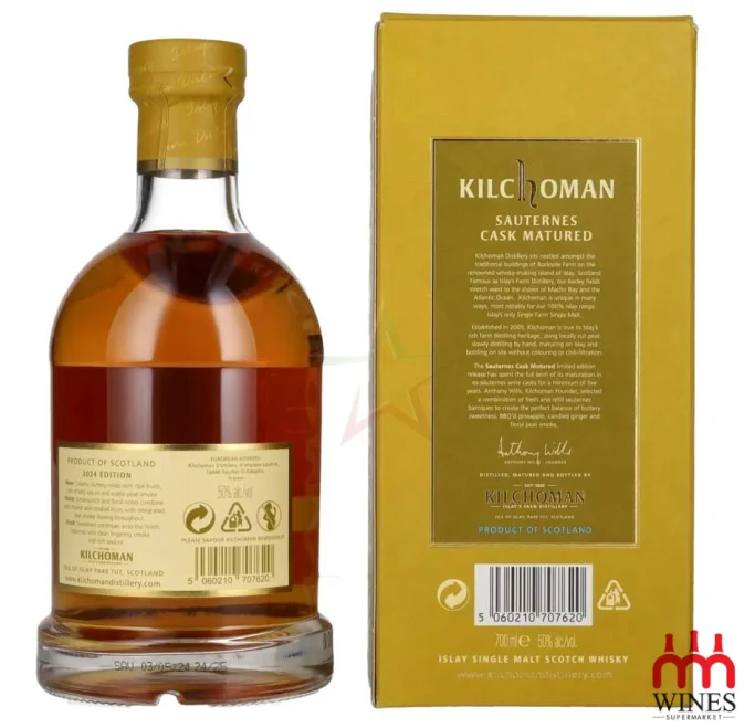 Kilchoman Sauternes Cask Matured 2024 Edition
