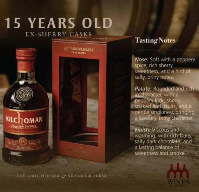 Kilchoman 15 Years Old