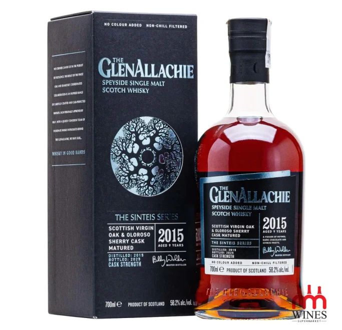 Glenallachie 2015 Cask Strength The Sinteis Series