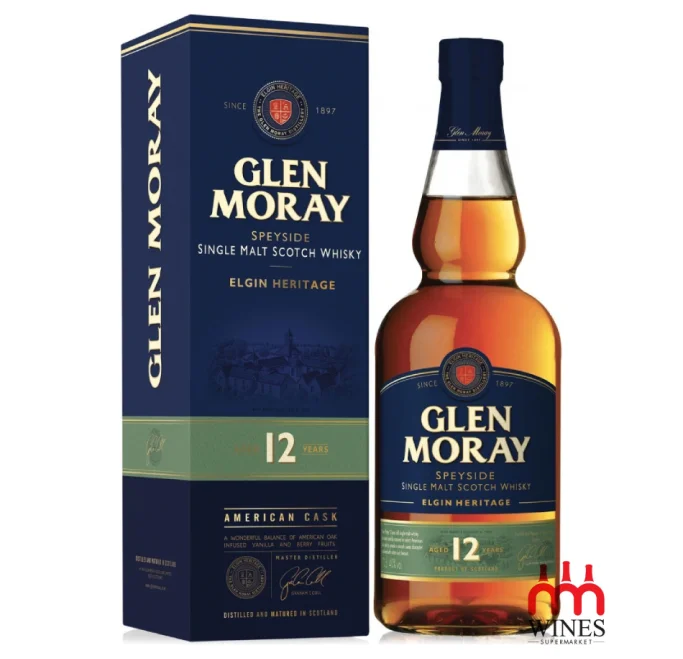 Glen Moray 12 years old Single Malt Whisky