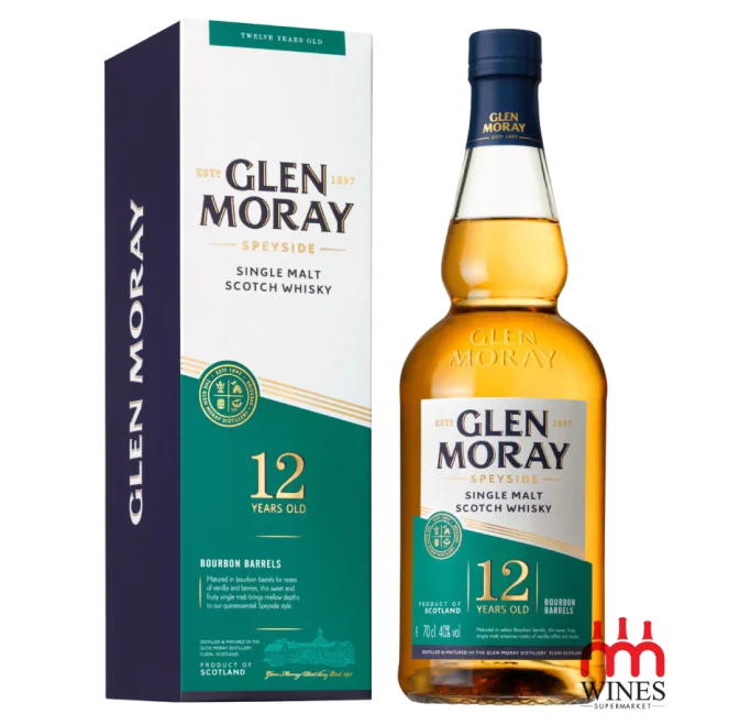 Glen Moray 12 years old Single Malt Whisky
