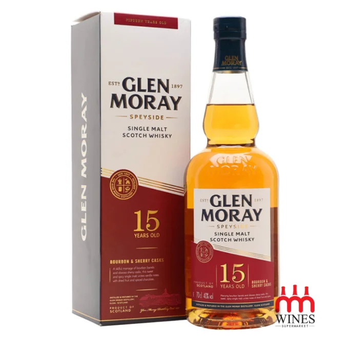 Glen Moray 15 year old Single Malt Whisky