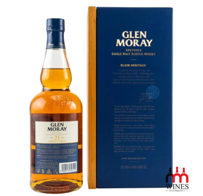 Glen Moray 21 year old Single Malt Whisky