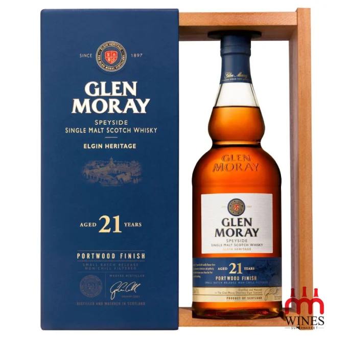 Glen Moray 21 year old Single Malt Whisky