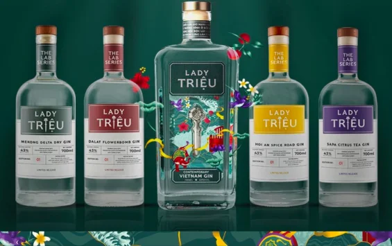 Ý nghĩa rượu gin Lady Triệu làm quà tặng đậm chất di sản Việt