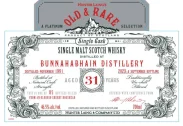 Old & Rare, Bunnahabhain 1991, 31 Years Old