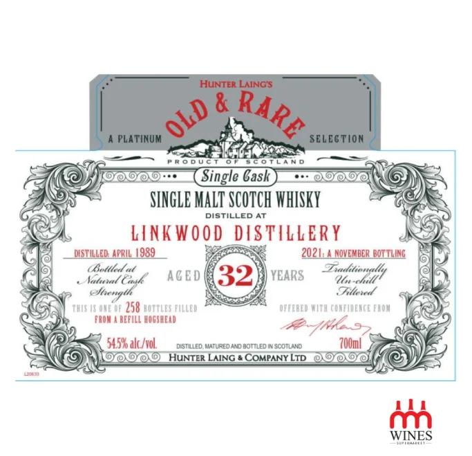 Old & Rare Linkwood 1989, 32 Years Old