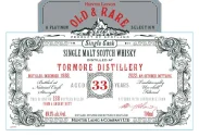 Old & Rare Tormore 1988, 33 Years Old