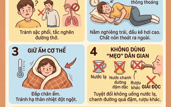 Uống nhầm rượu Cinzano giả thì phải làm sao?