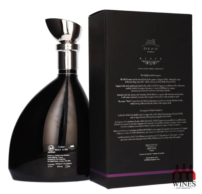 DEAU COGNAC BLACK X.O