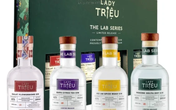 Review Rượu Lady Trieu: Tinh hoa Gin thủ công bản sắc Việt