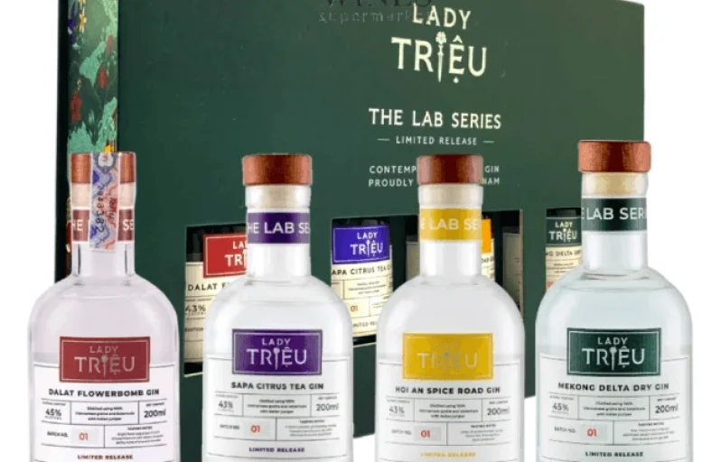 Review Rượu Lady Trieu: Tinh hoa Gin thủ công bản sắc Việt